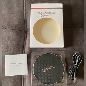 Brand new Wireless “CHARGITT” Lightning Fast Charger for iPhones/Androids!QC 3.0